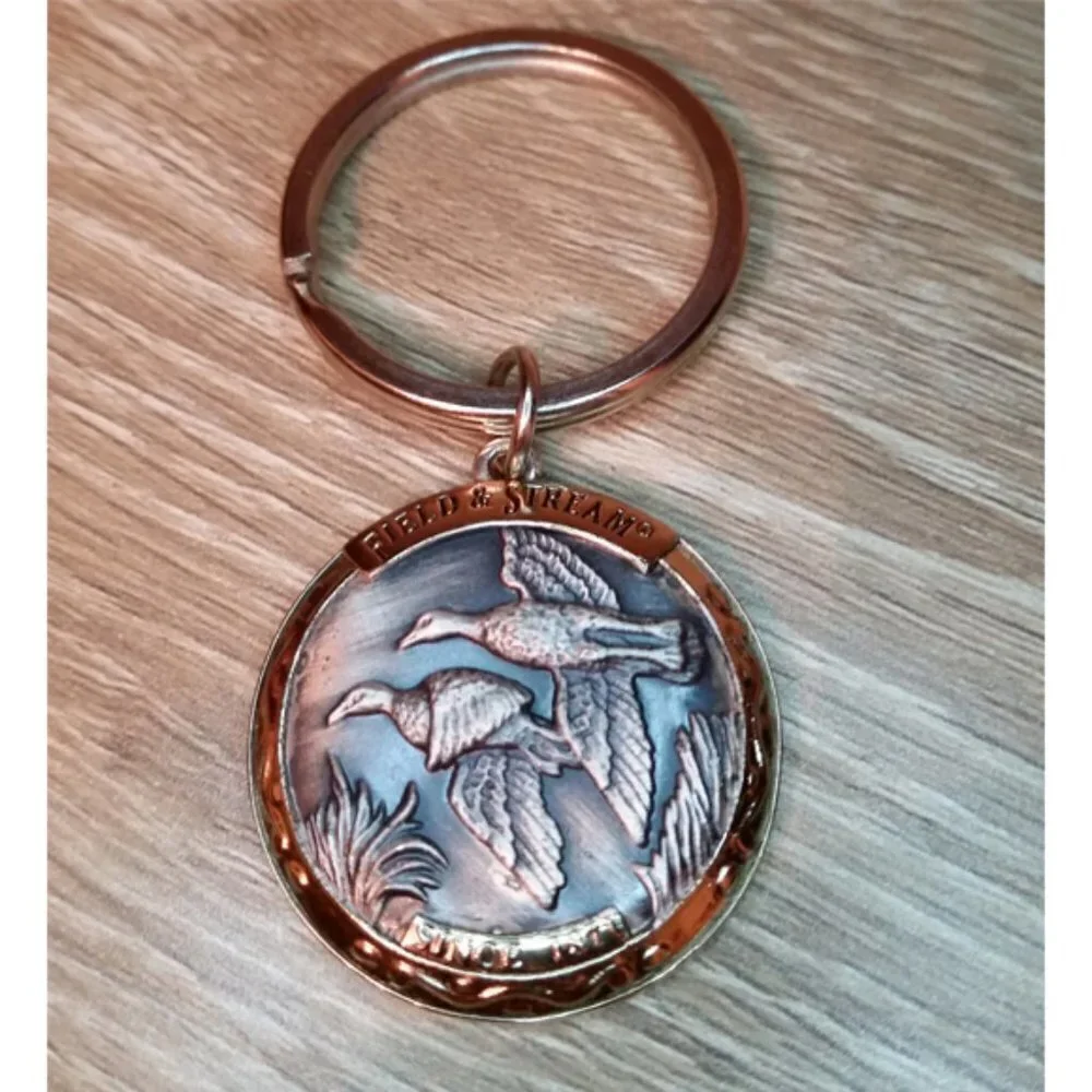 STREAM and field ducks keychain keyfob